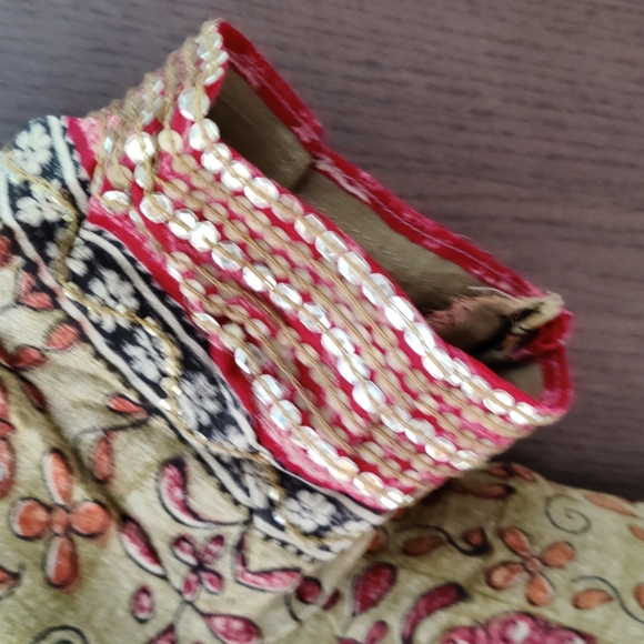 Saree pure chiffon georgette - Picture 6 of 8